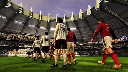 《FIFA国际足盟大賽2008》日版PS3版 游戏截图 1